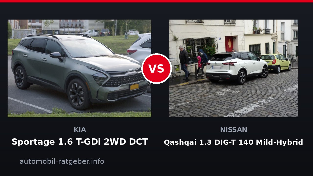 Kia Sportage vs. Nissan Qashqai: Welches Kompakt-SUV passt zu dir?