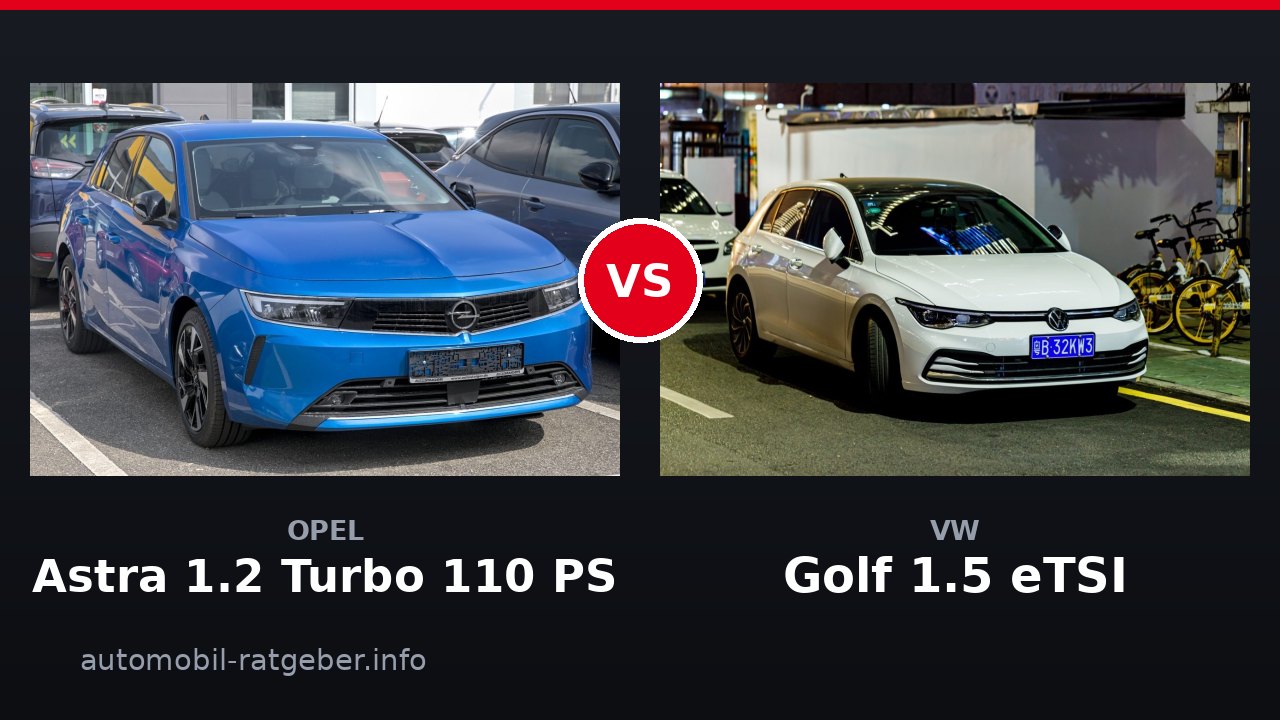 Opel Astra vs. VW Golf: Kompakt-Duell im Check